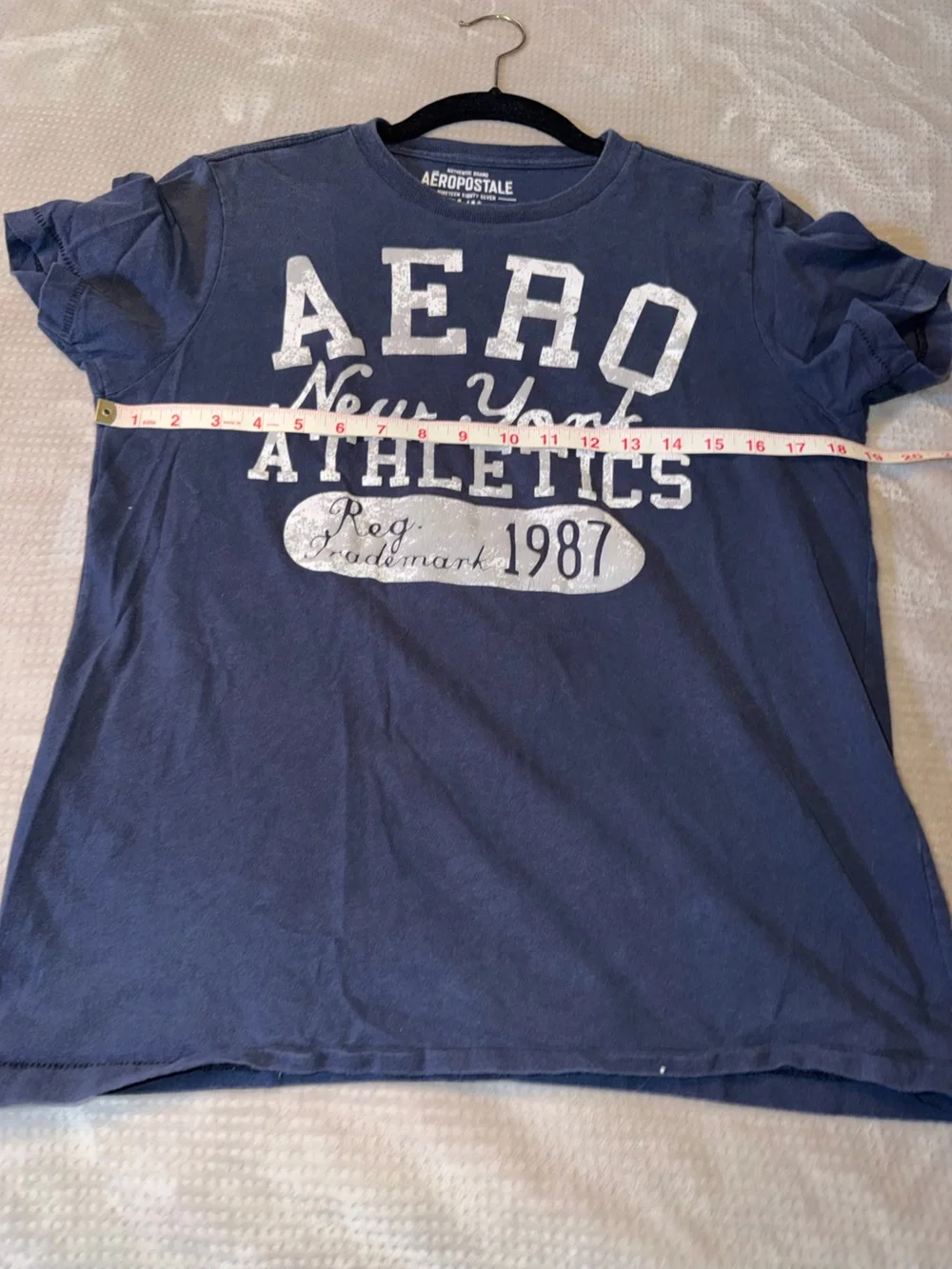 Aeropostale Vintage Men's Navy Graphic T‑Shirt M